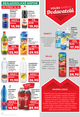 Kaufland 22.10. - 27.10. - Kaufland - Benešov