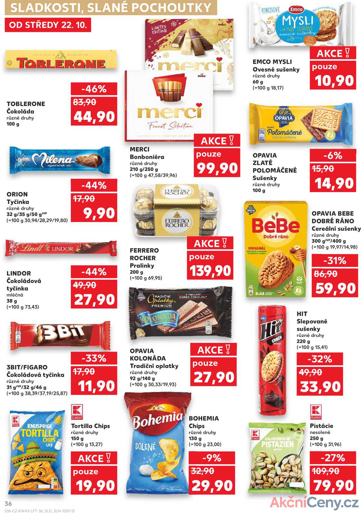 Kaufland 22.10. - 27.10. - Kaufland - Jičín strana 36
