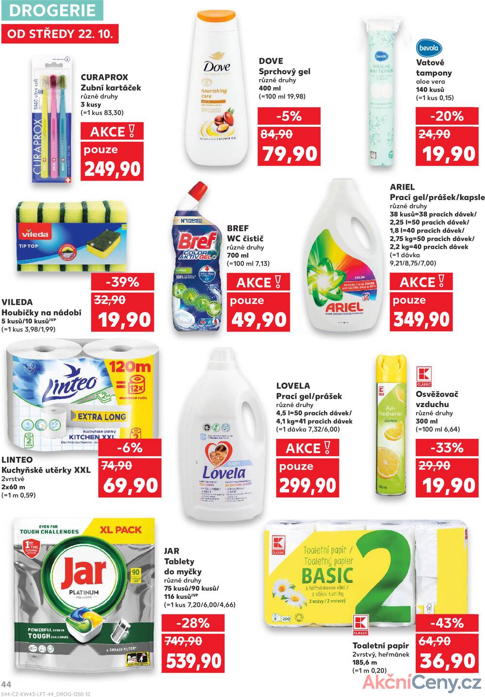 Leták Kaufland - Kaufland 22.10. - 27.10. - Kaufland - Český Krumlov - strana 44