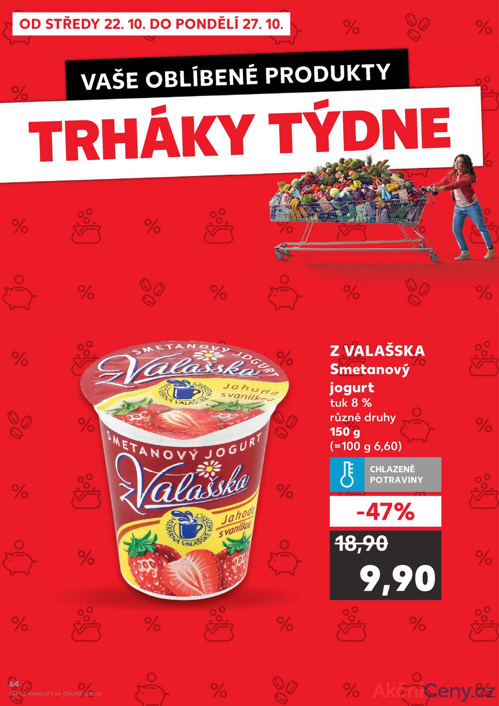 Leták Kaufland - Kaufland 22.10. - 27.10. - Kaufland - Český Krumlov - strana 64