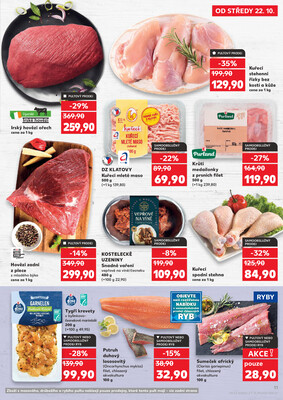 Kaufland 22.10. - 27.10. - Kaufland - Český Krumlov