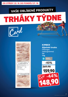 Kaufland 22.10. - 27.10. - Kaufland - Český Krumlov