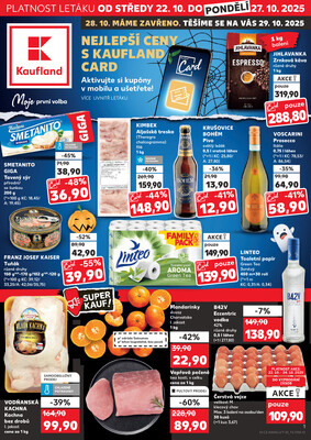 Kaufland 22.10. - 27.10. - Kaufland - Zábřeh na Moravě