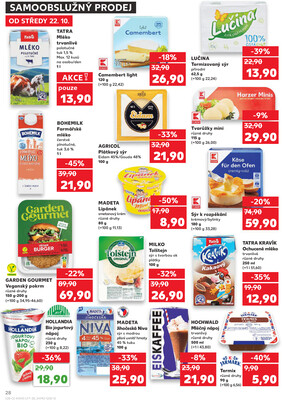 Kaufland 22.10. - 27.10. - Kaufland - Karviná