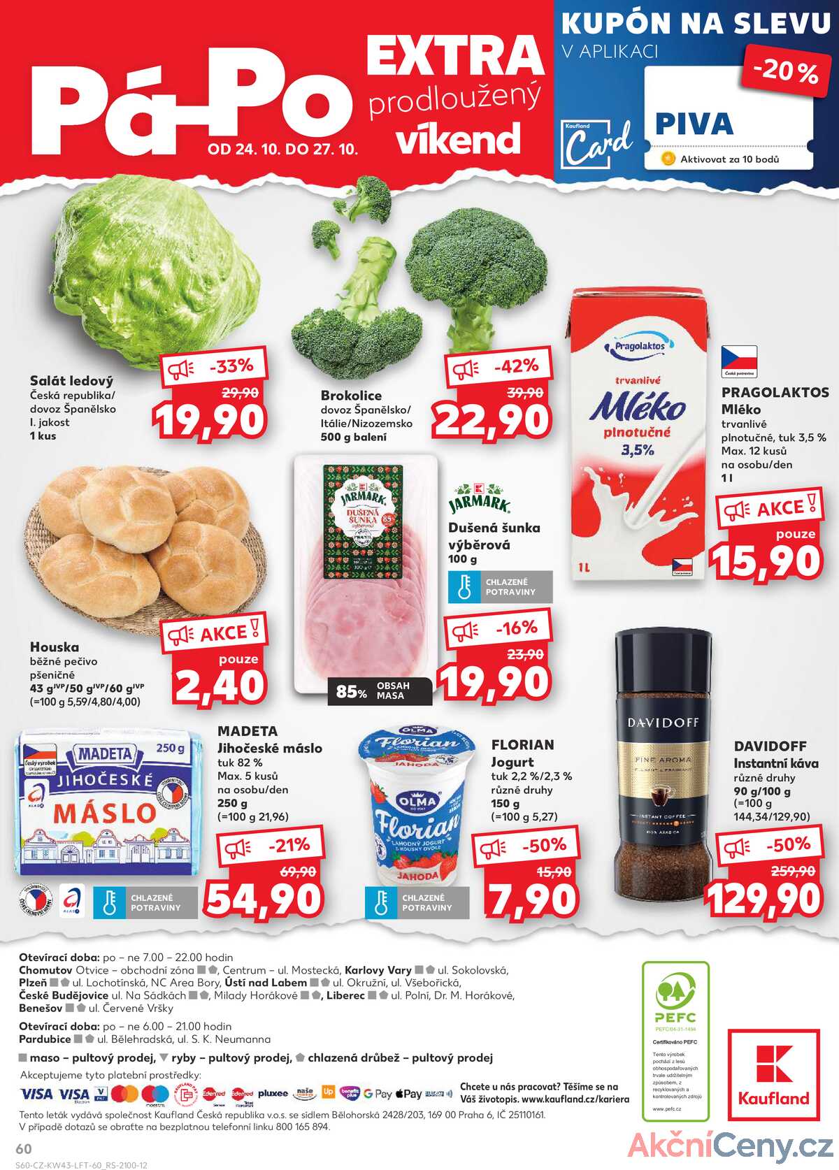 Kaufland 22.10. - 27.10. - Kaufland - České Budějovice strana 60