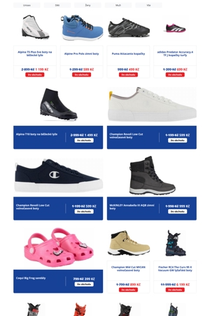 Intersport Boty - 21. 10. 2025