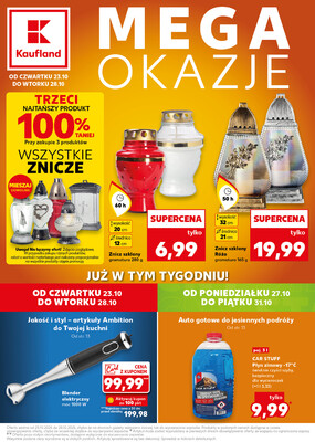Leták Kaufland Polsko 23.10.-28.10.2025