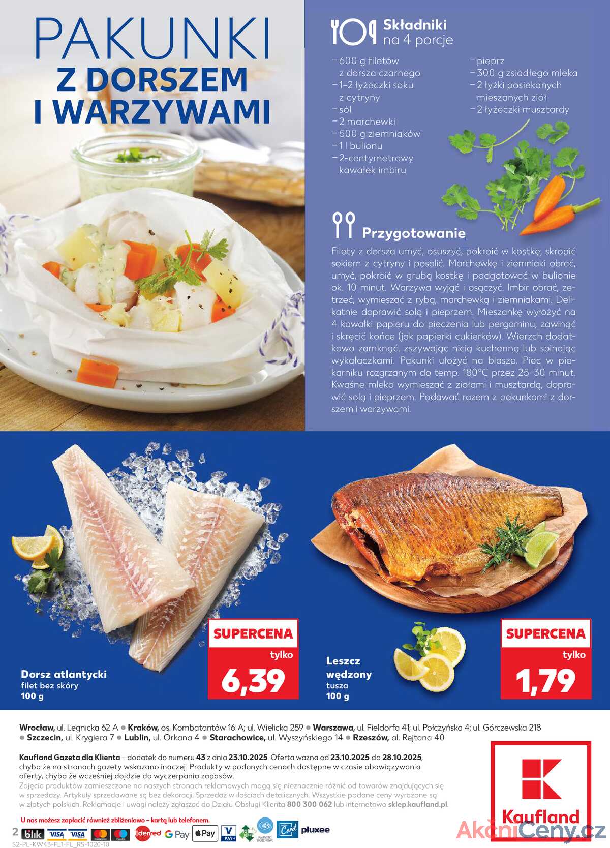 Leták Kaufland Polsko 23.10.-28.10.2025 strana 2