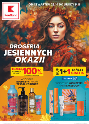 Leták Kaufland Polsko 23.10.-5.11.2025