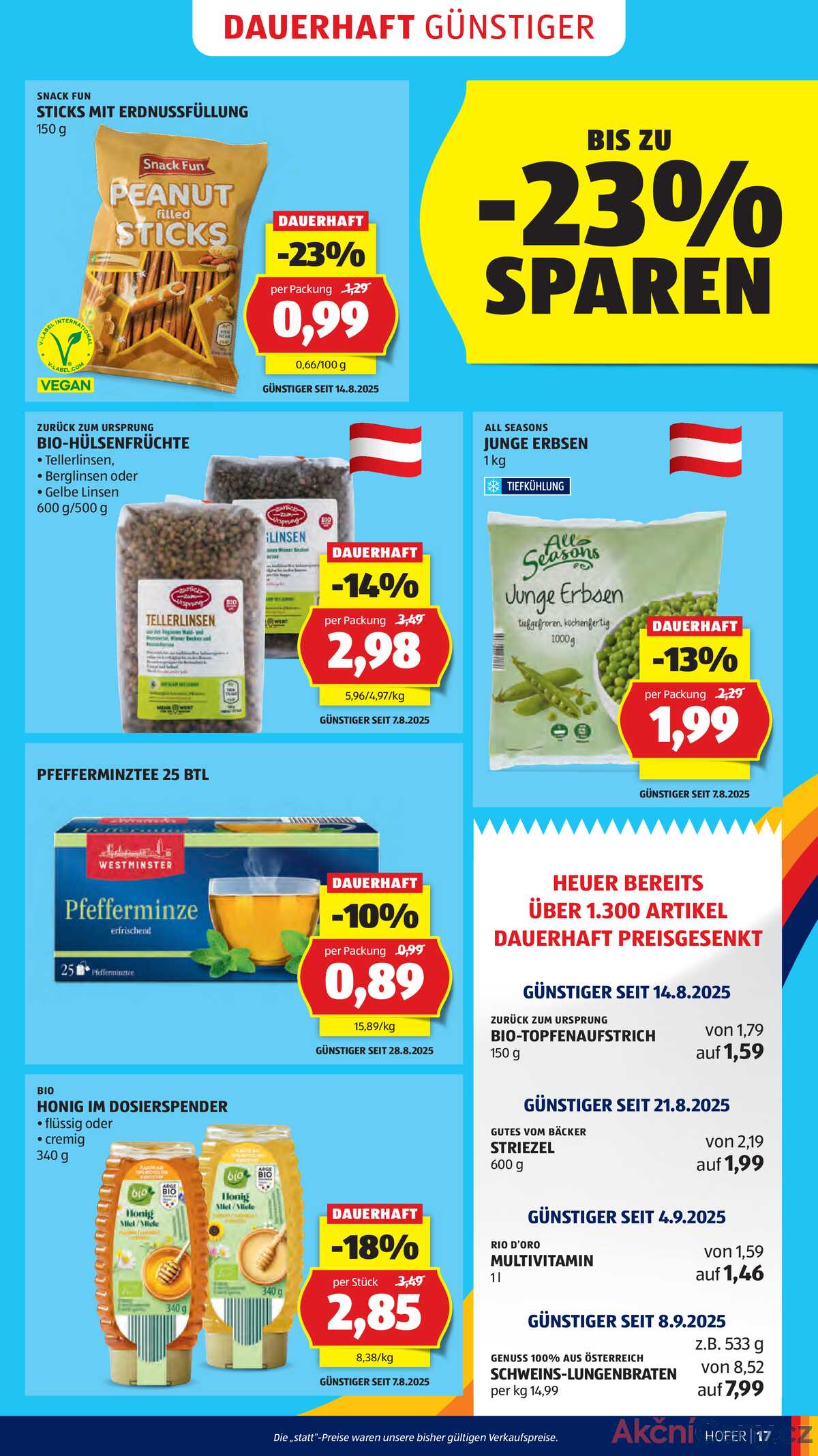 Leták HOFER Rakousko 24.10.-30.10.2025 strana 19