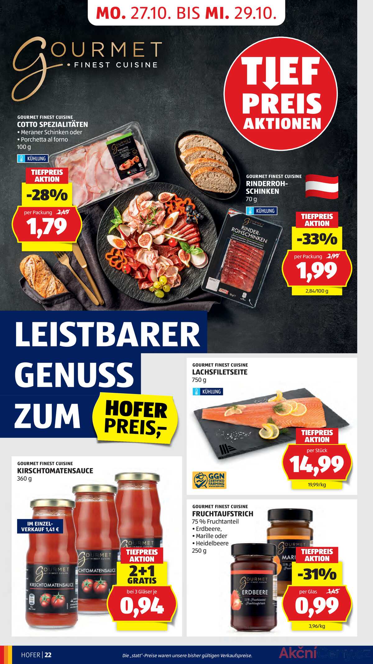 Leták HOFER Rakousko 24.10.-30.10.2025 strana 24