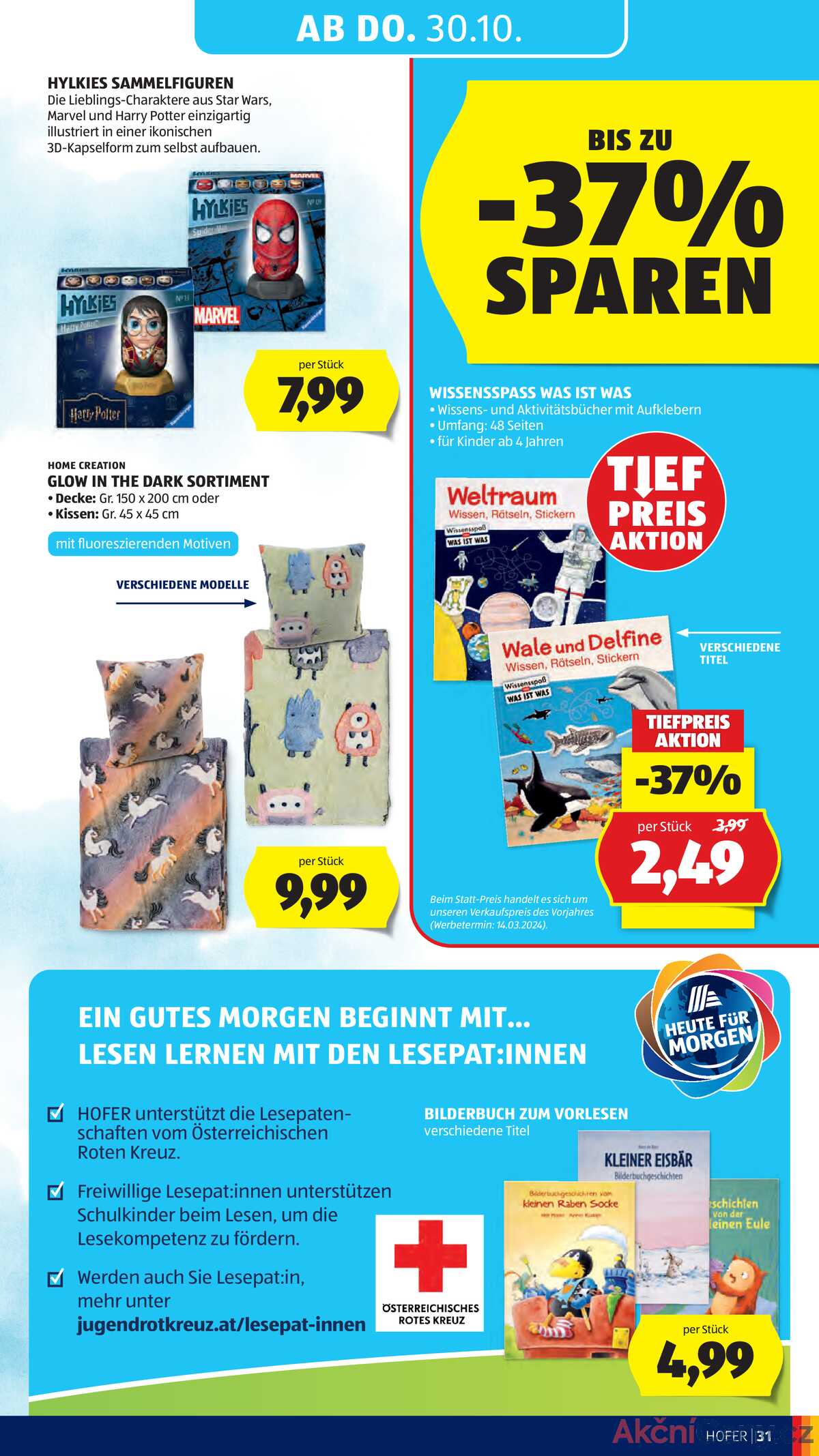 Leták HOFER Rakousko 24.10.-30.10.2025 strana 35