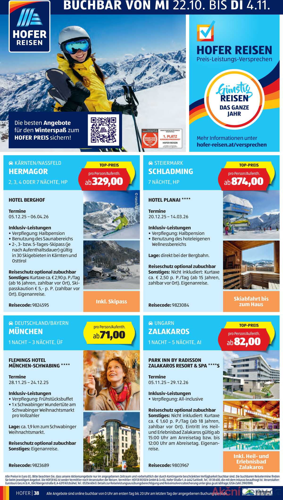 Leták HOFER Rakousko 24.10.-30.10.2025 strana 42