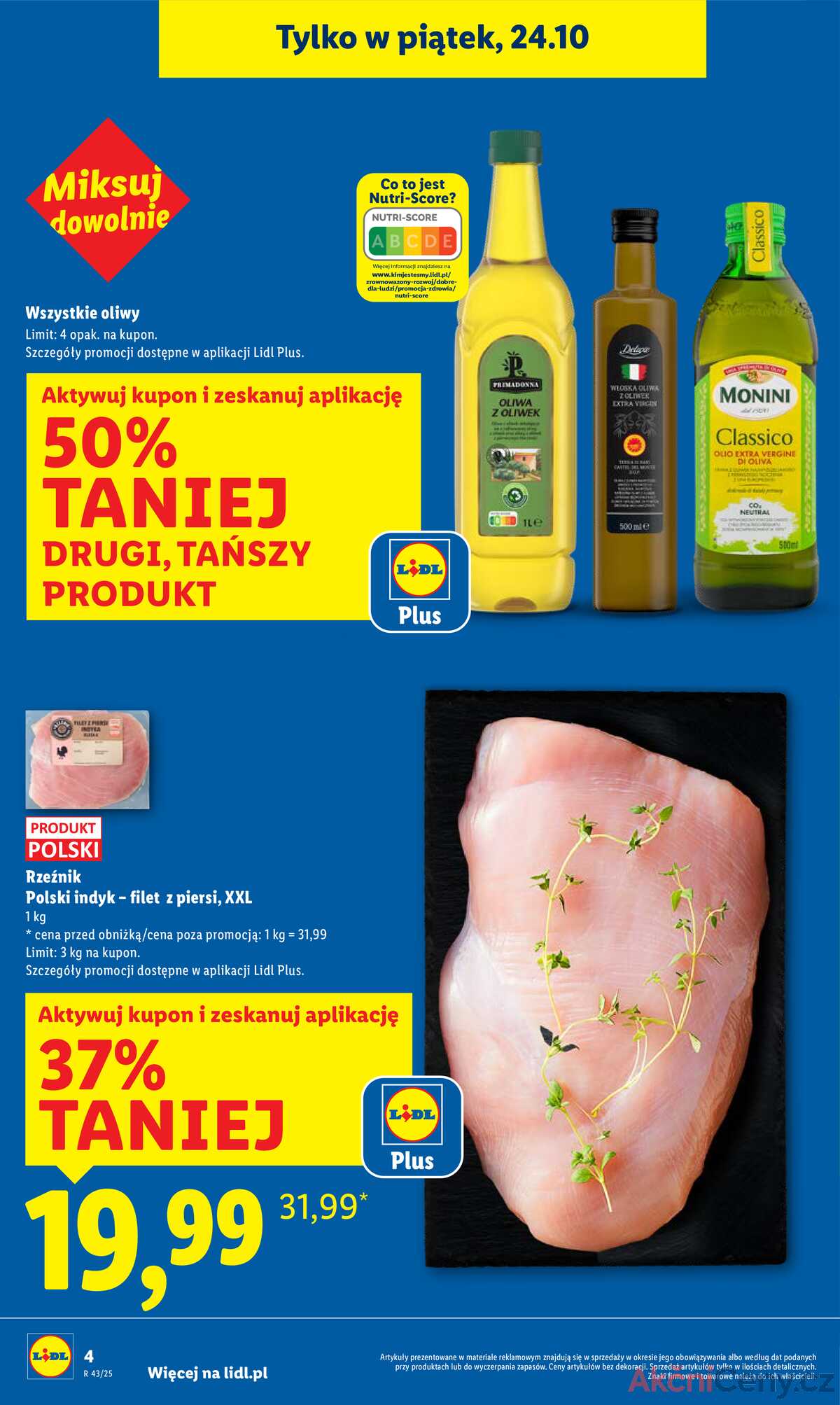 Leták Lidl Polsko 23.10.-25.10.2025 strana 4