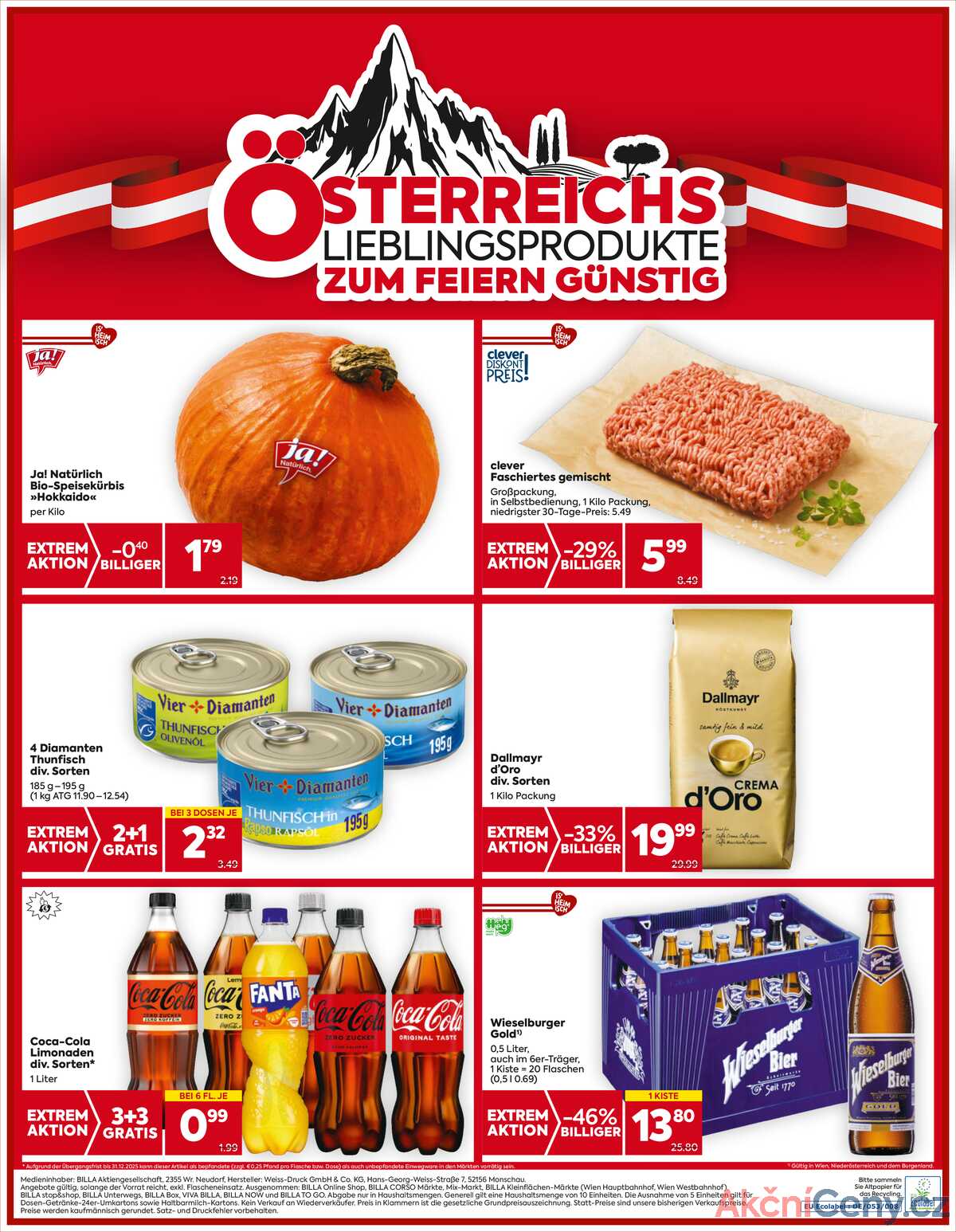 Leták BILLA Rakousko 23.10.-29.10.2025 - BILLA&BILLA PLUS strana 20