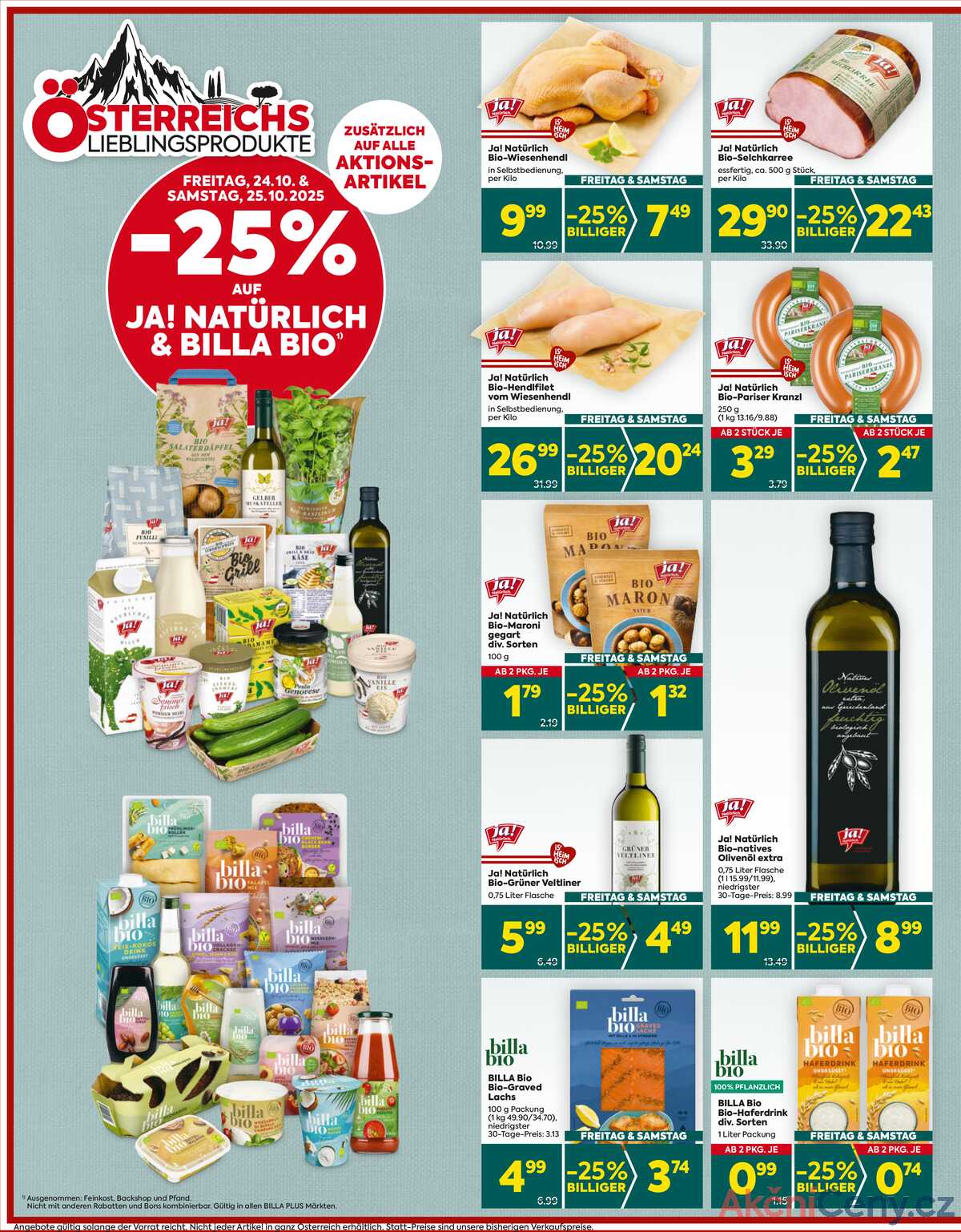 Leták BILLA Rakousko 23.10.-29.10.2025 - BILLA PLUS strana 2