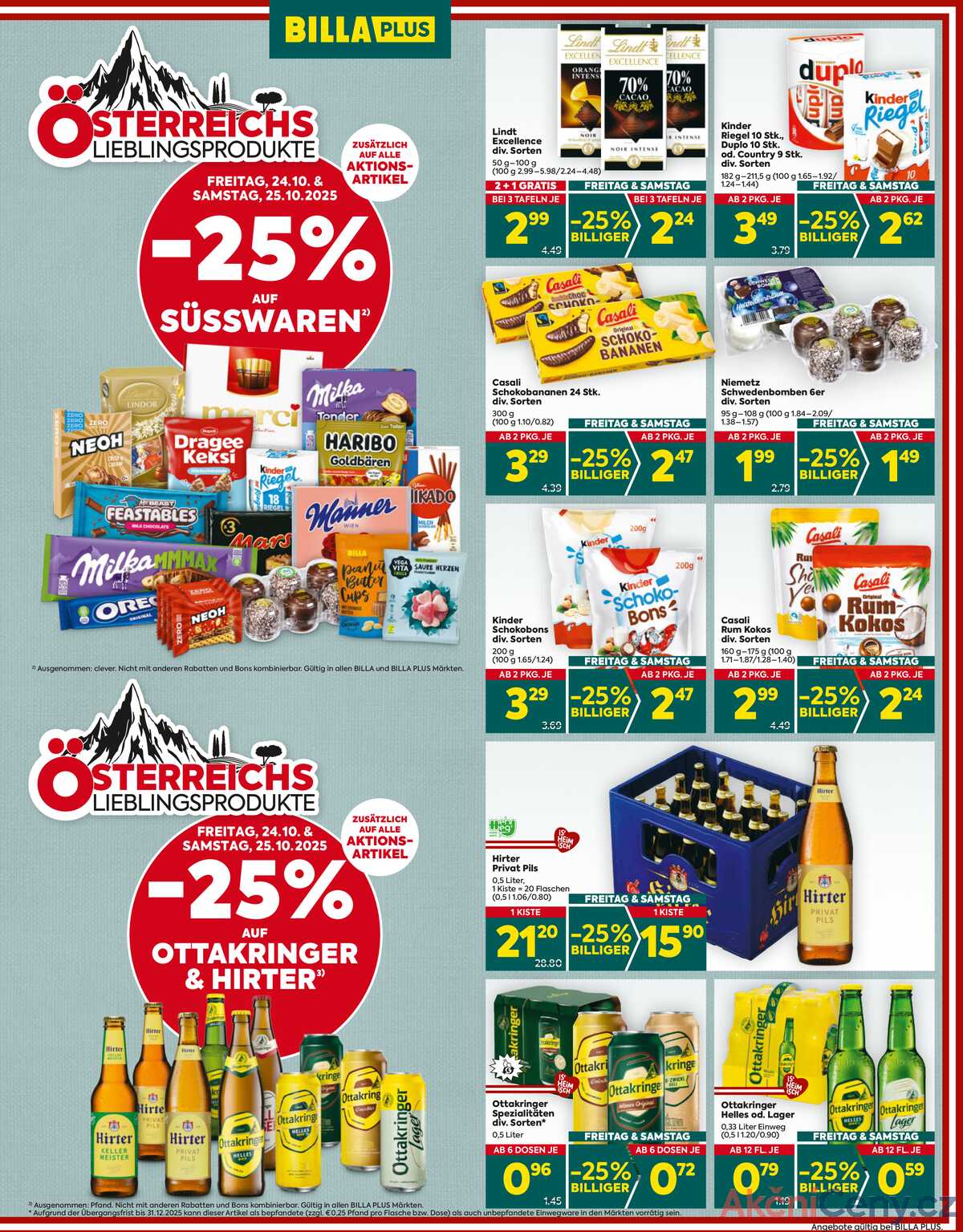 Leták BILLA Rakousko 23.10.-29.10.2025 - BILLA PLUS strana 3