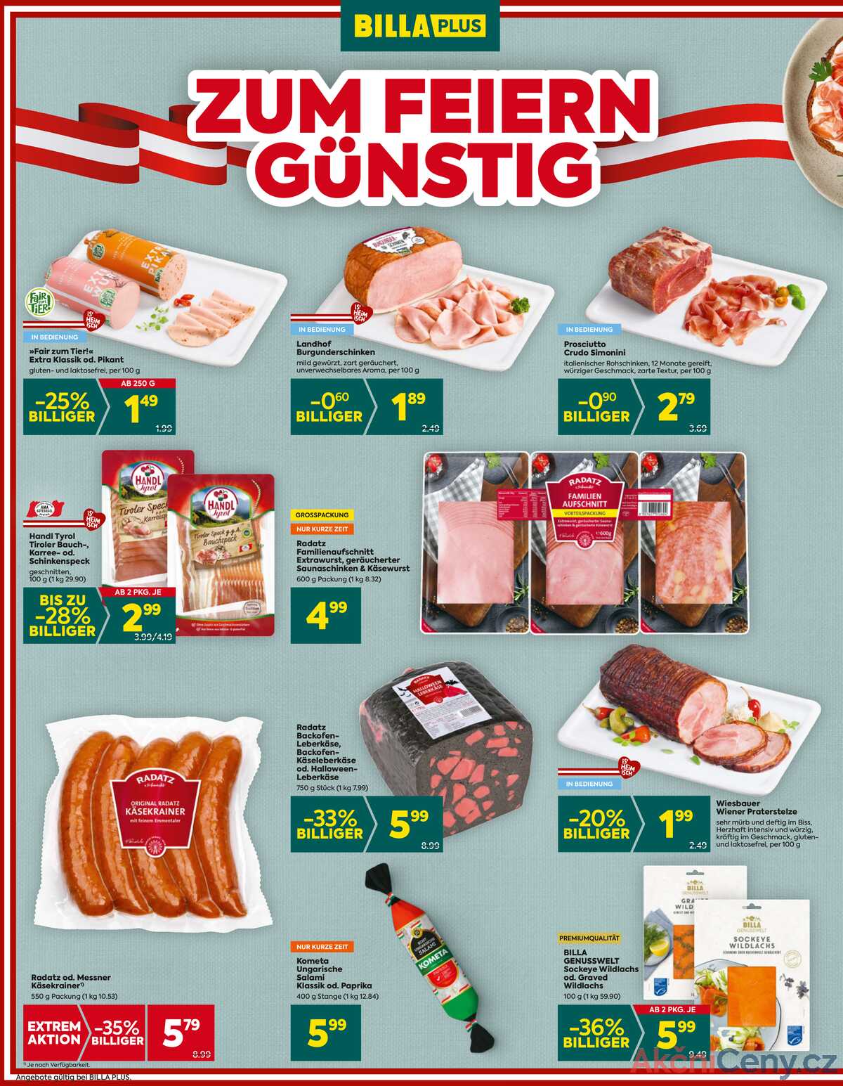 Leták BILLA Rakousko 23.10.-29.10.2025 - BILLA PLUS strana 8