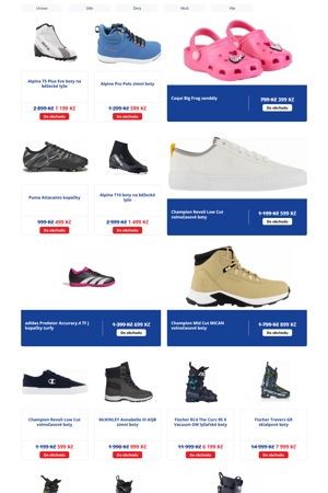 Intersport Boty - 23. 10. 2025