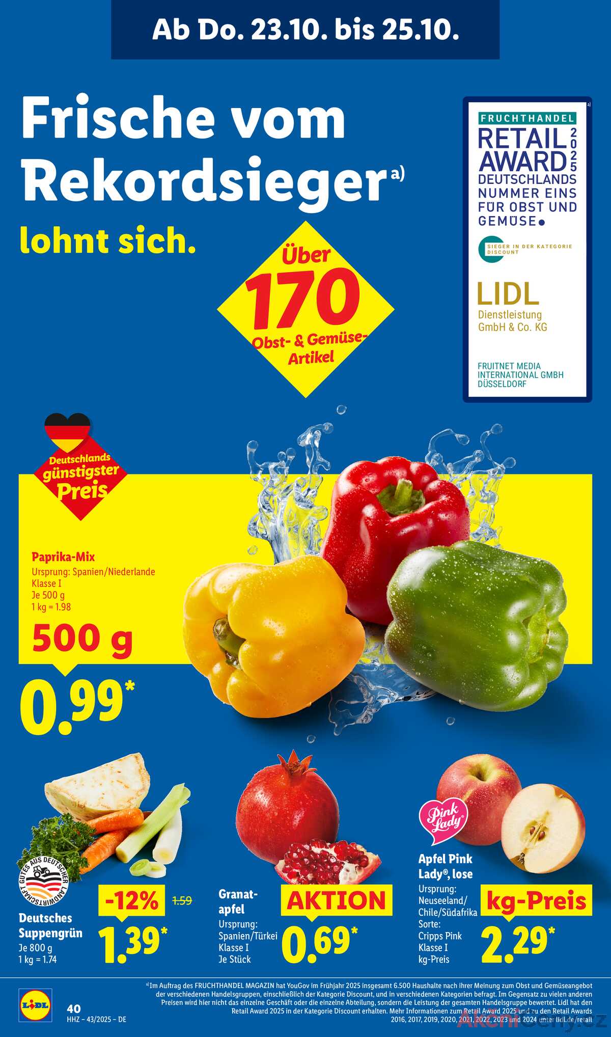 Leták Lidl Německo 20.10.-25.10.2025 strana 64