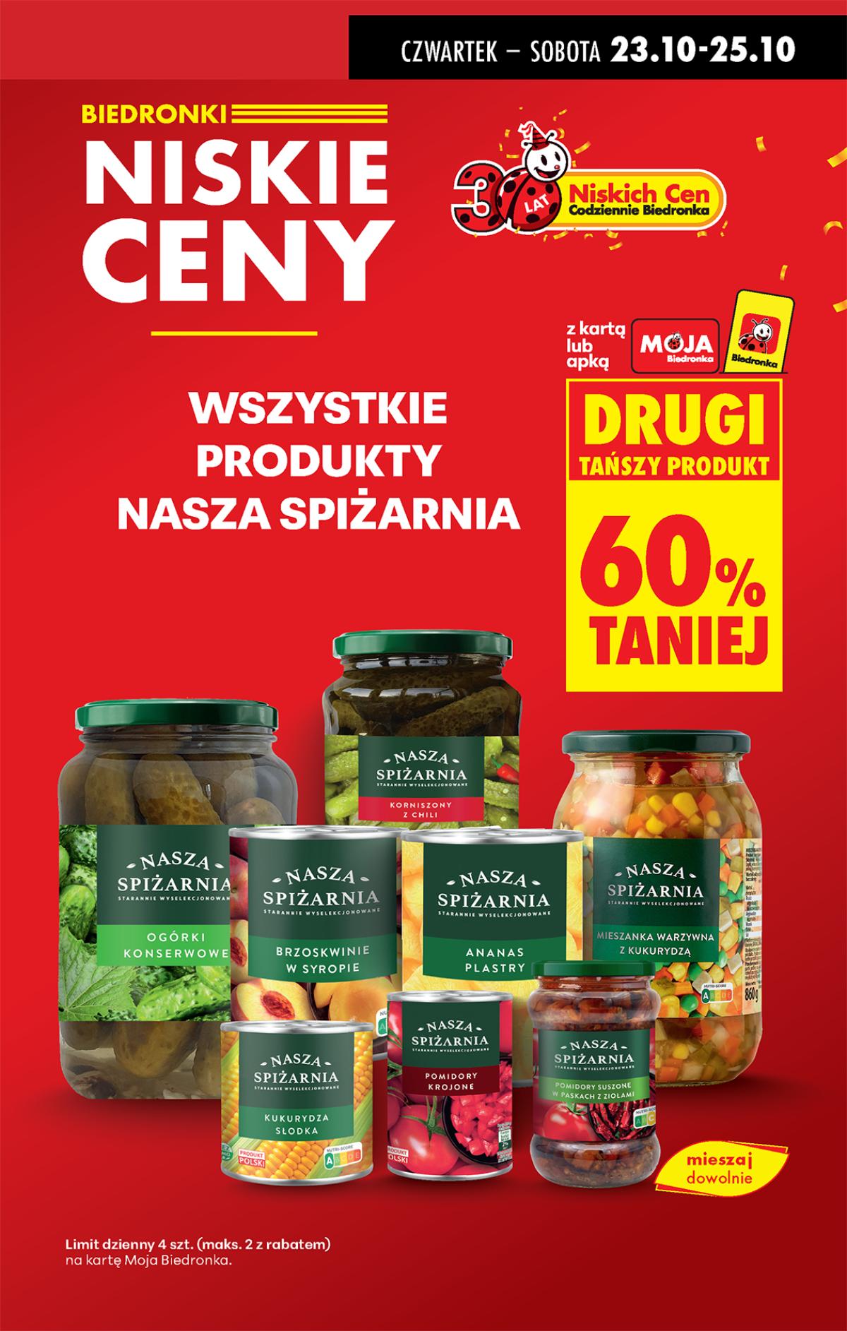 Leták Biedronka Polsko 23.10.-29.10.2025 strana 7