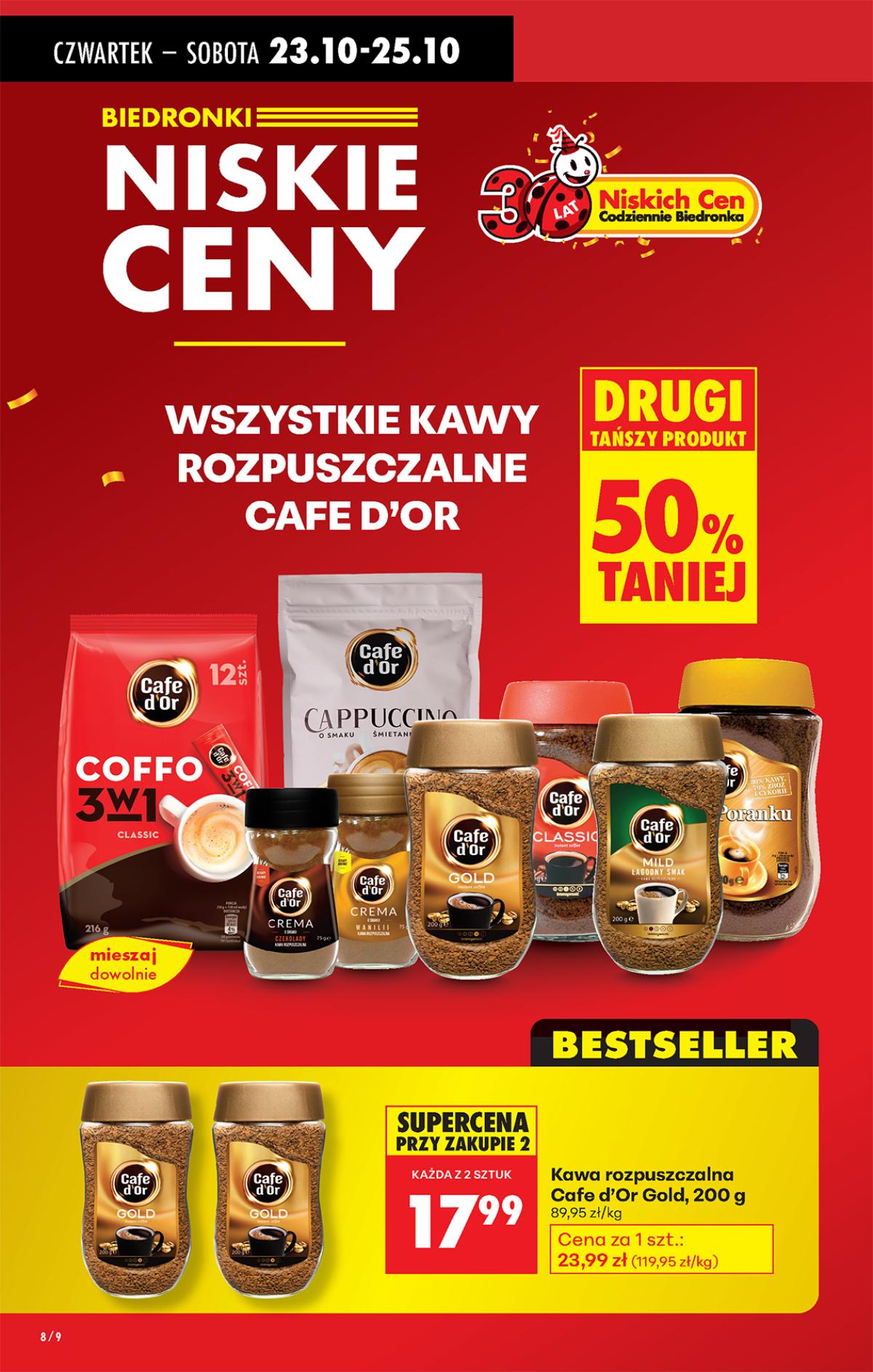 Leták Biedronka Polsko 23.10.-29.10.2025 strana 8