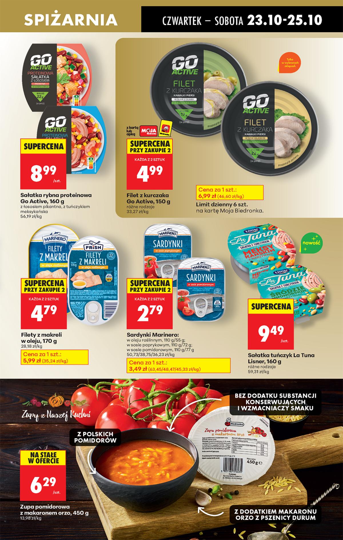 Leták Biedronka Polsko 23.10.-29.10.2025 strana 47