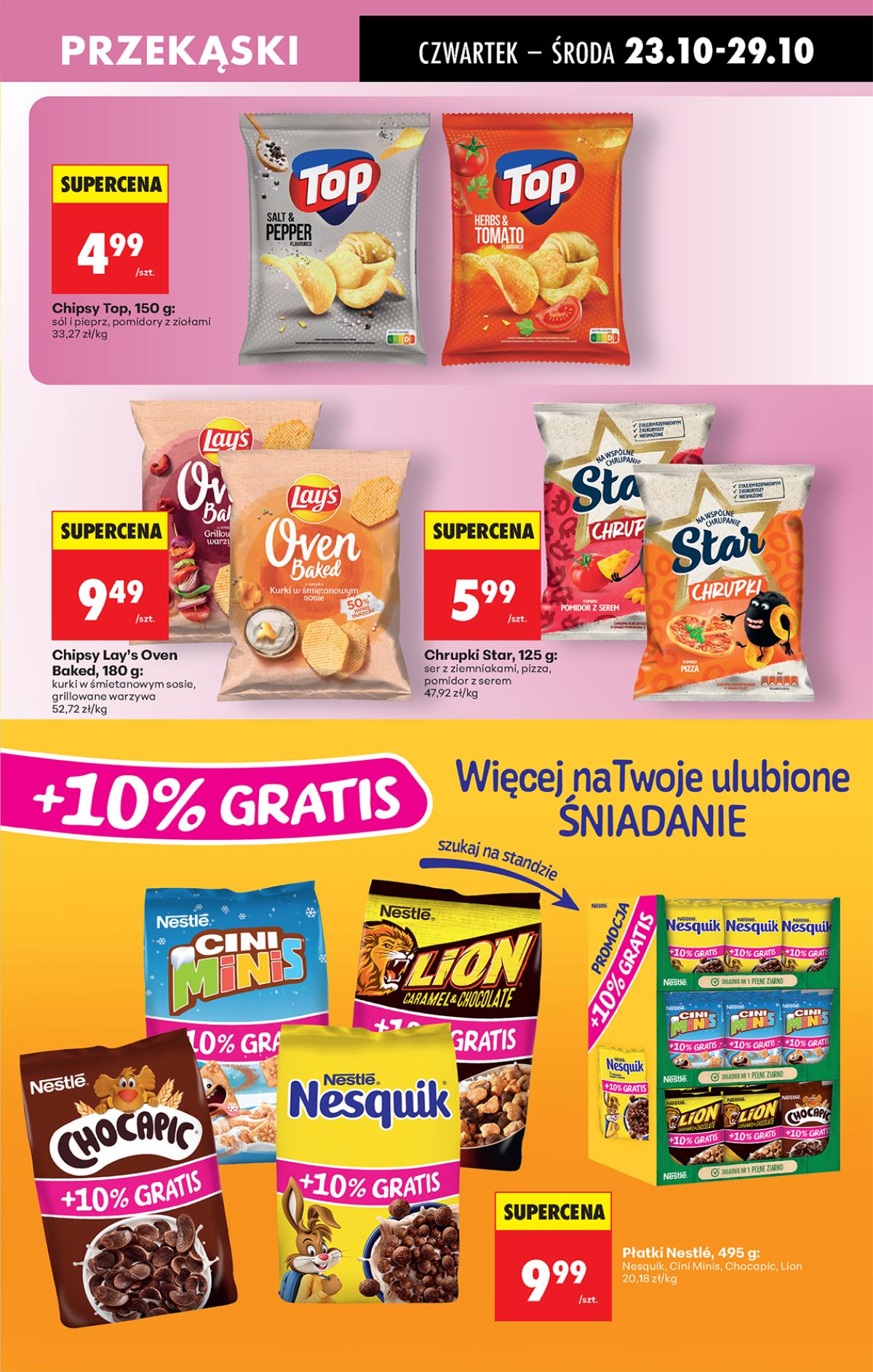 Leták Biedronka Polsko 23.10.-29.10.2025 strana 63
