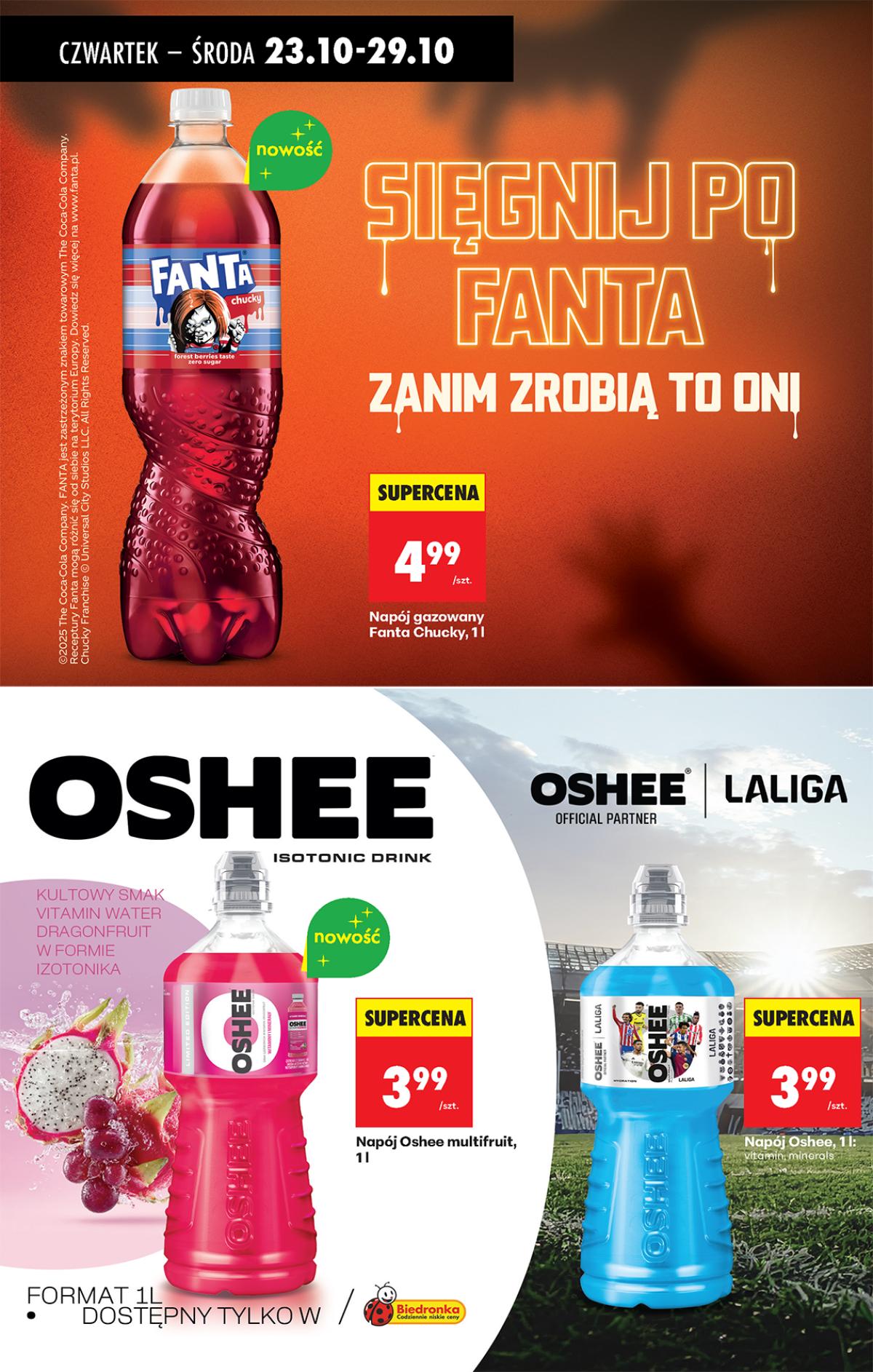 Leták Biedronka Polsko 23.10.-29.10.2025 strana 70