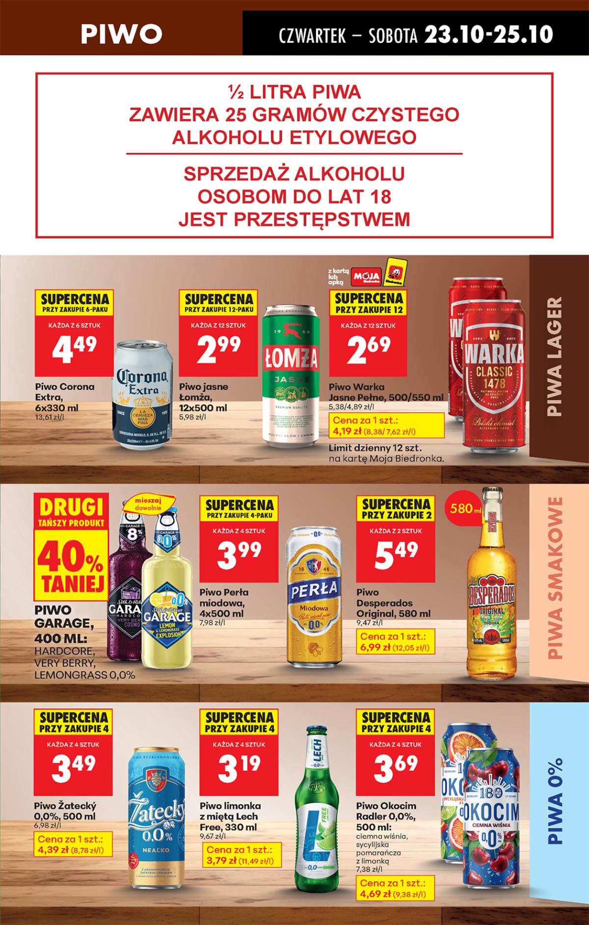 Leták Biedronka Polsko 23.10.-29.10.2025 strana 79