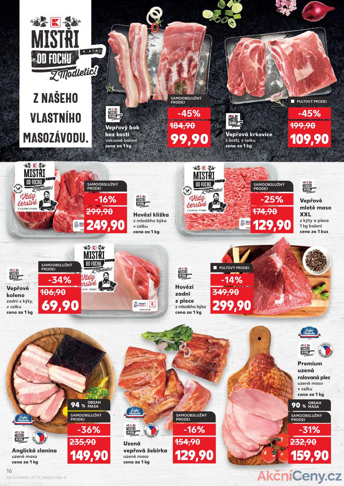 Kaufland 28.10. - 4.11. - Kaufland - Třeboň strana 16