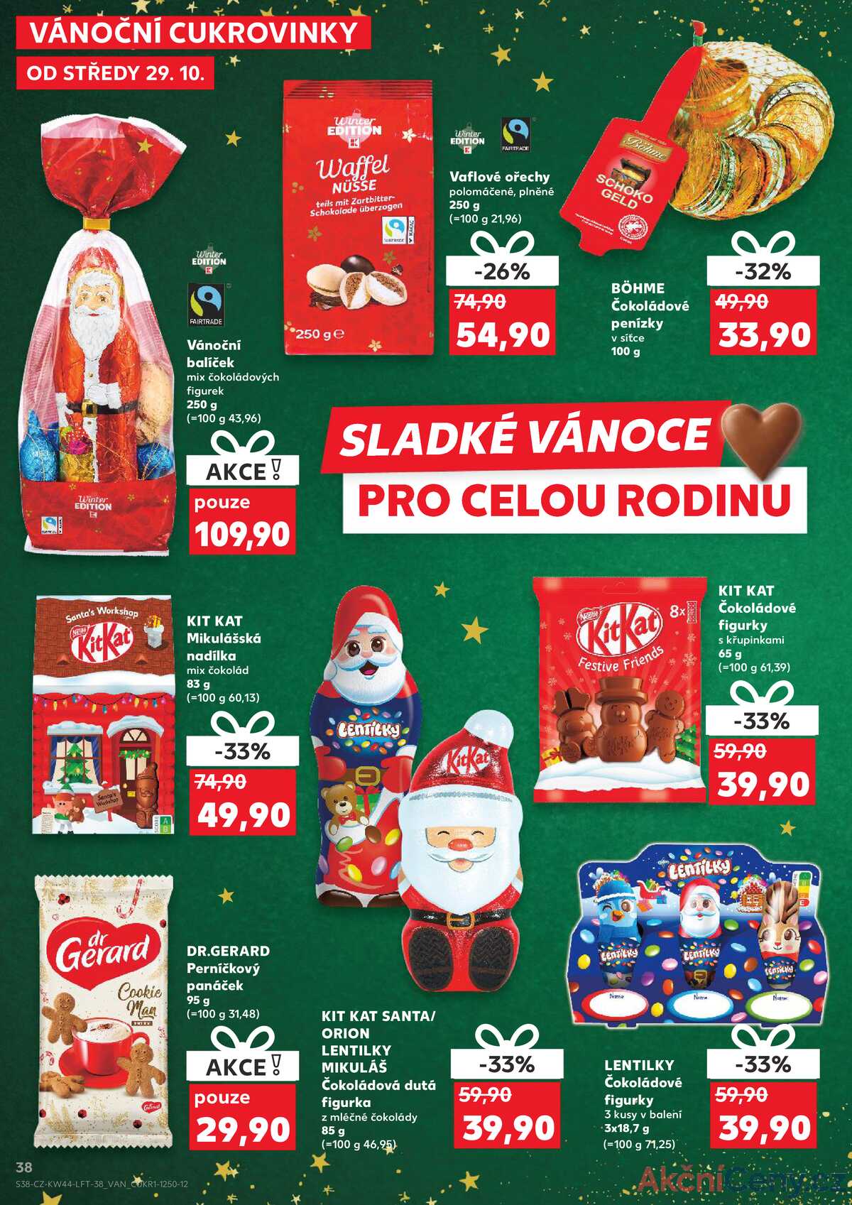 Kaufland 28.10. - 4.11. - Kaufland - Třeboň strana 38