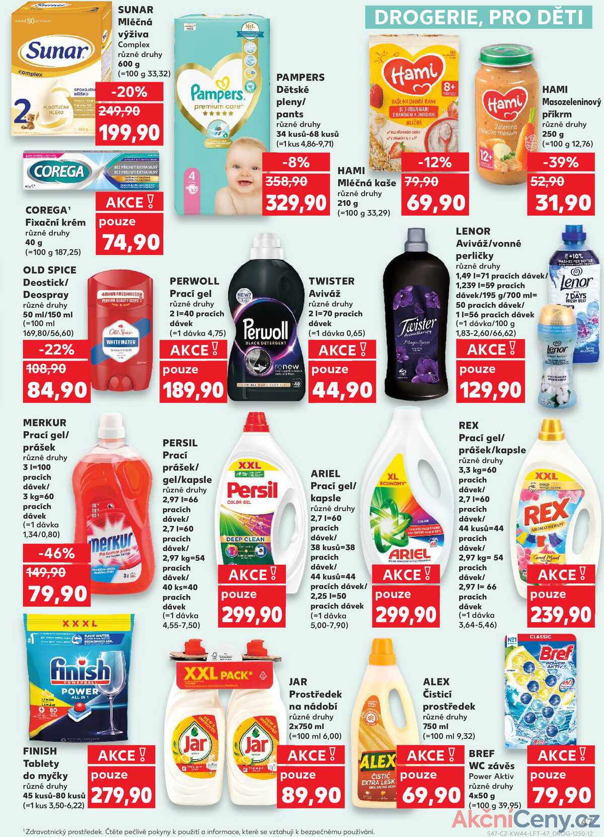 Kaufland 28.10. - 4.11. - Kaufland - Praha 6 (Podbaba) strana 47