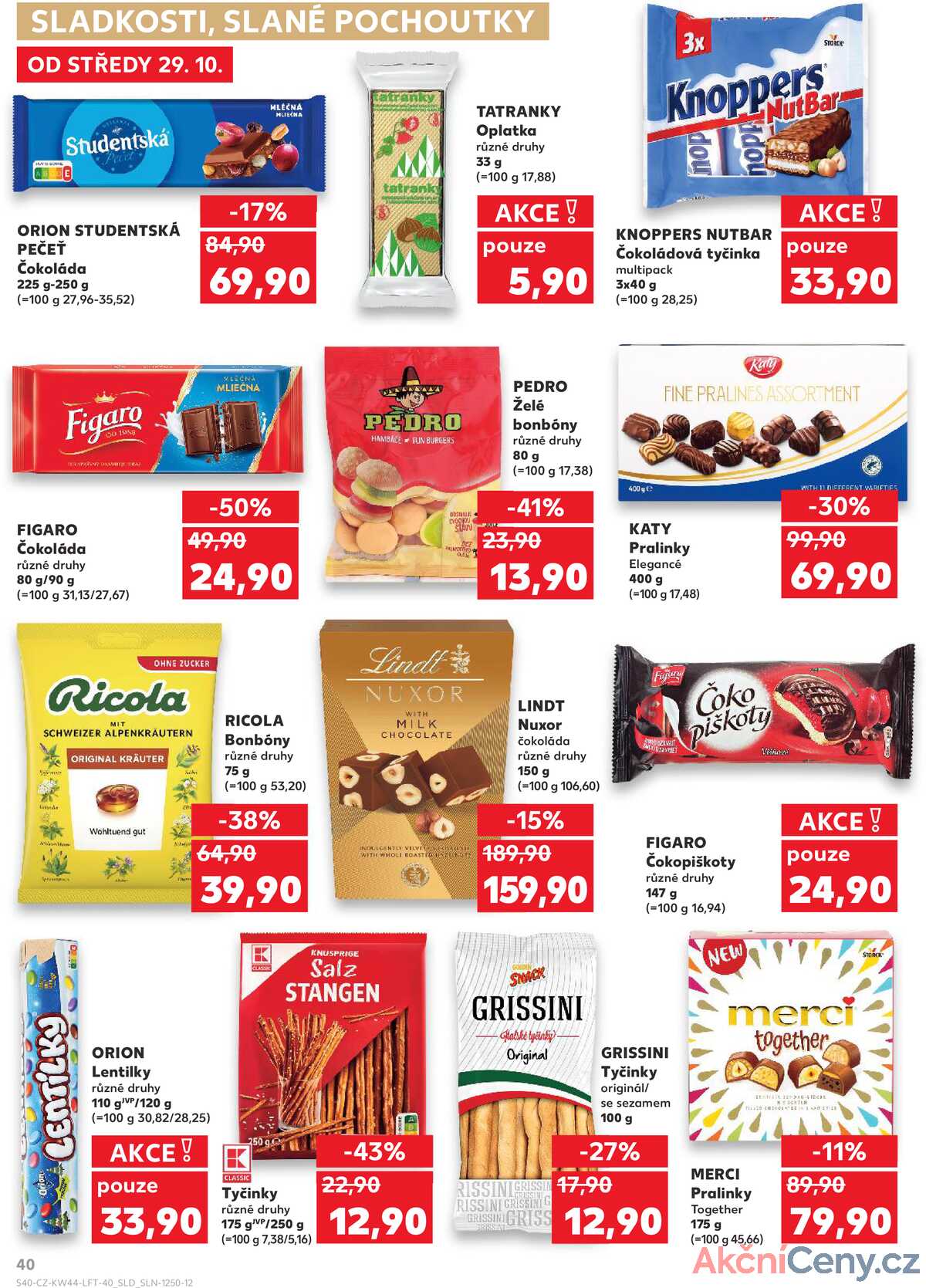 Kaufland 28.10. - 4.11. - Kaufland - Náchod strana 40