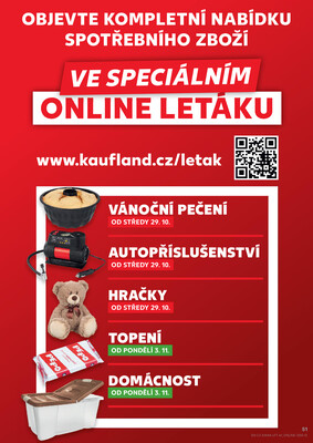 Kaufland 28.10. - 4.11. - Kaufland - Bohumín