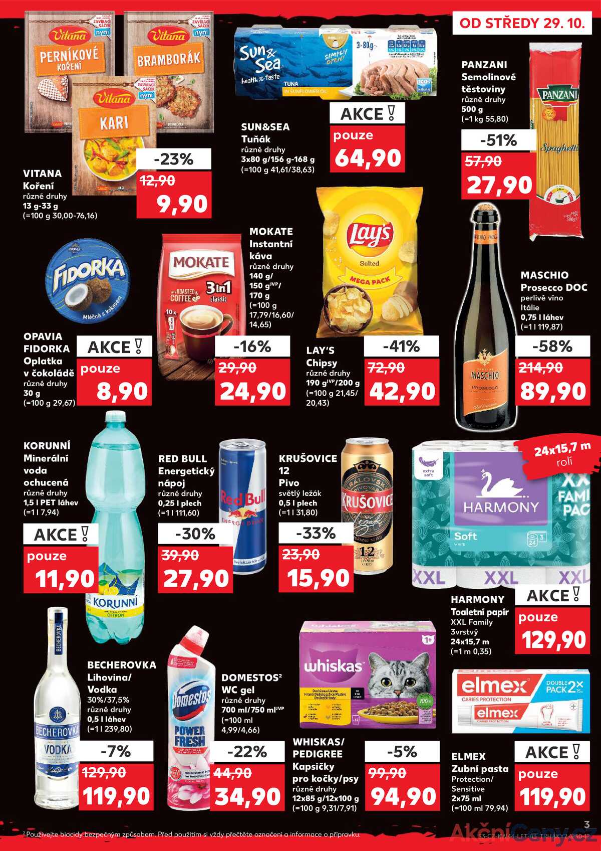 Kaufland 28.10. - 4.11. - Kaufland - Prostějov (Okružní ulice) strana 3