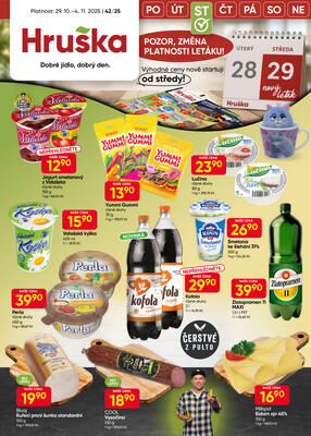 Hruška od 29.10. do 4.11.2025