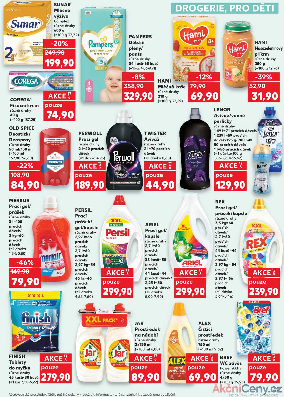 Kaufland 28.10. - 4.11. - Kaufland - Liberec (Dr. M. Horákové) strana 47