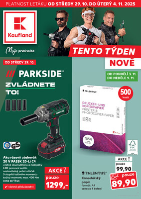 Kaufland Nonfood leták 29.10. - 4.11.