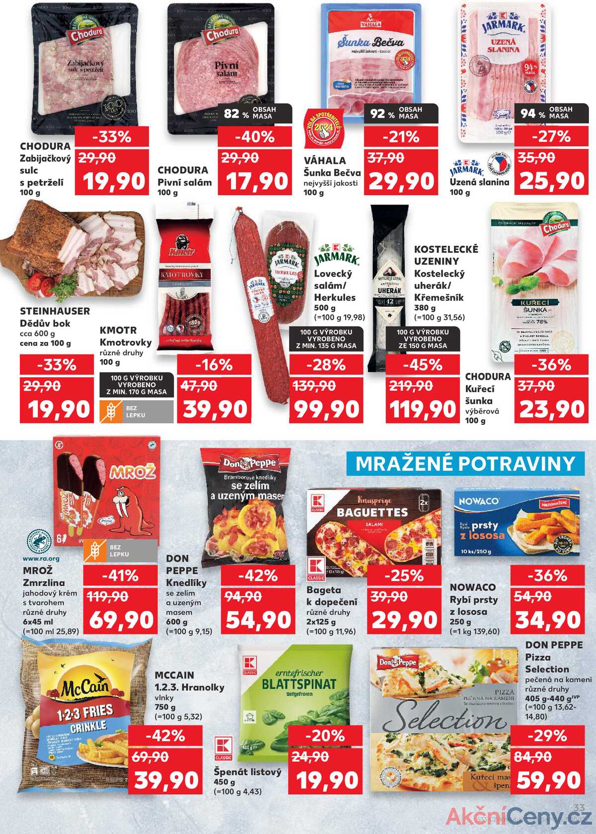 Kaufland 28.10. - 4.11. - Kaufland - Znojmo (Jarošova) strana 33