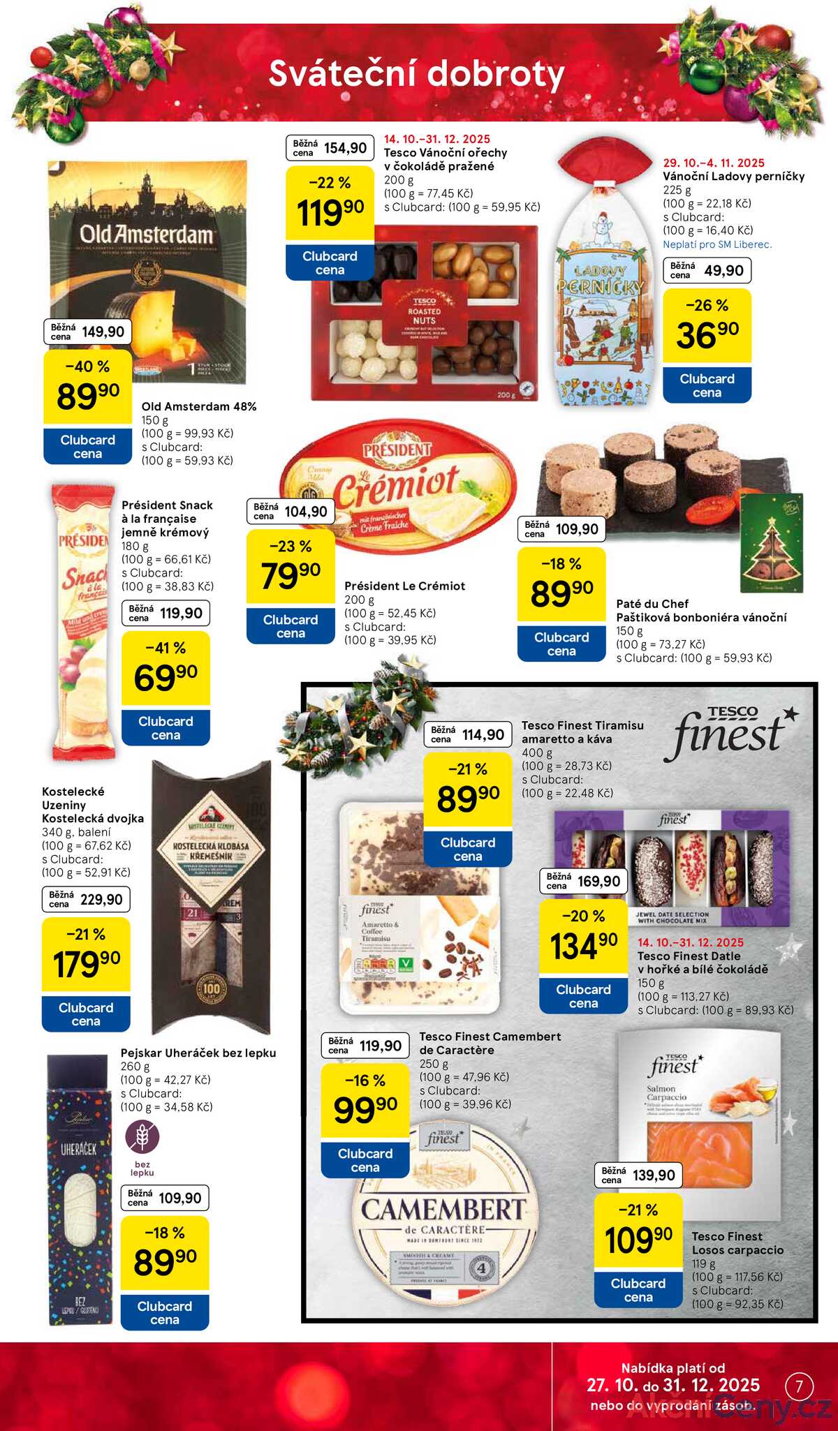 Tesco supermarkety od 29.10. do 4.11.2025 strana 7