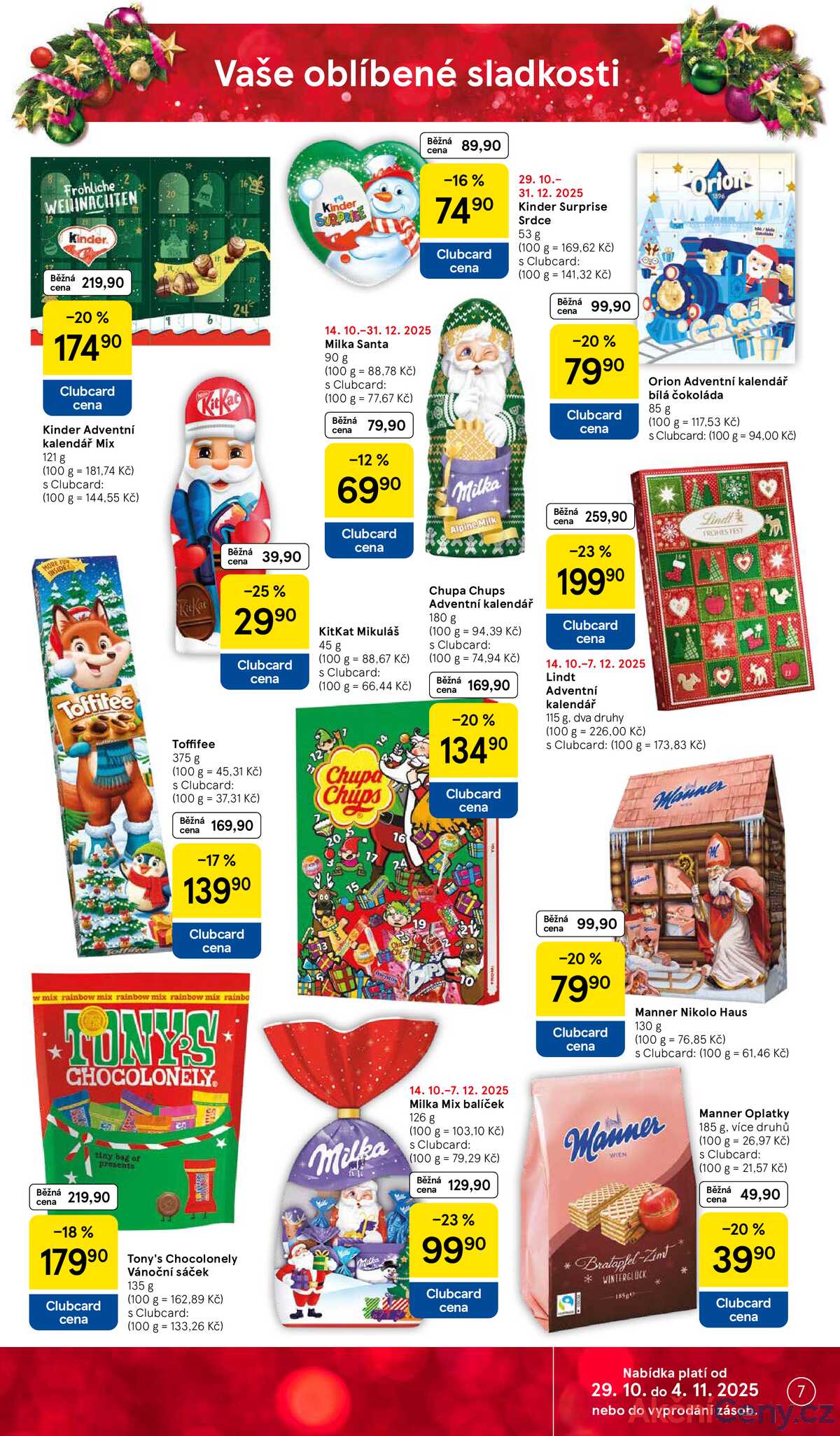 Tesco malé hypermarkety od 29.10. do 4.11.2025 strana 7