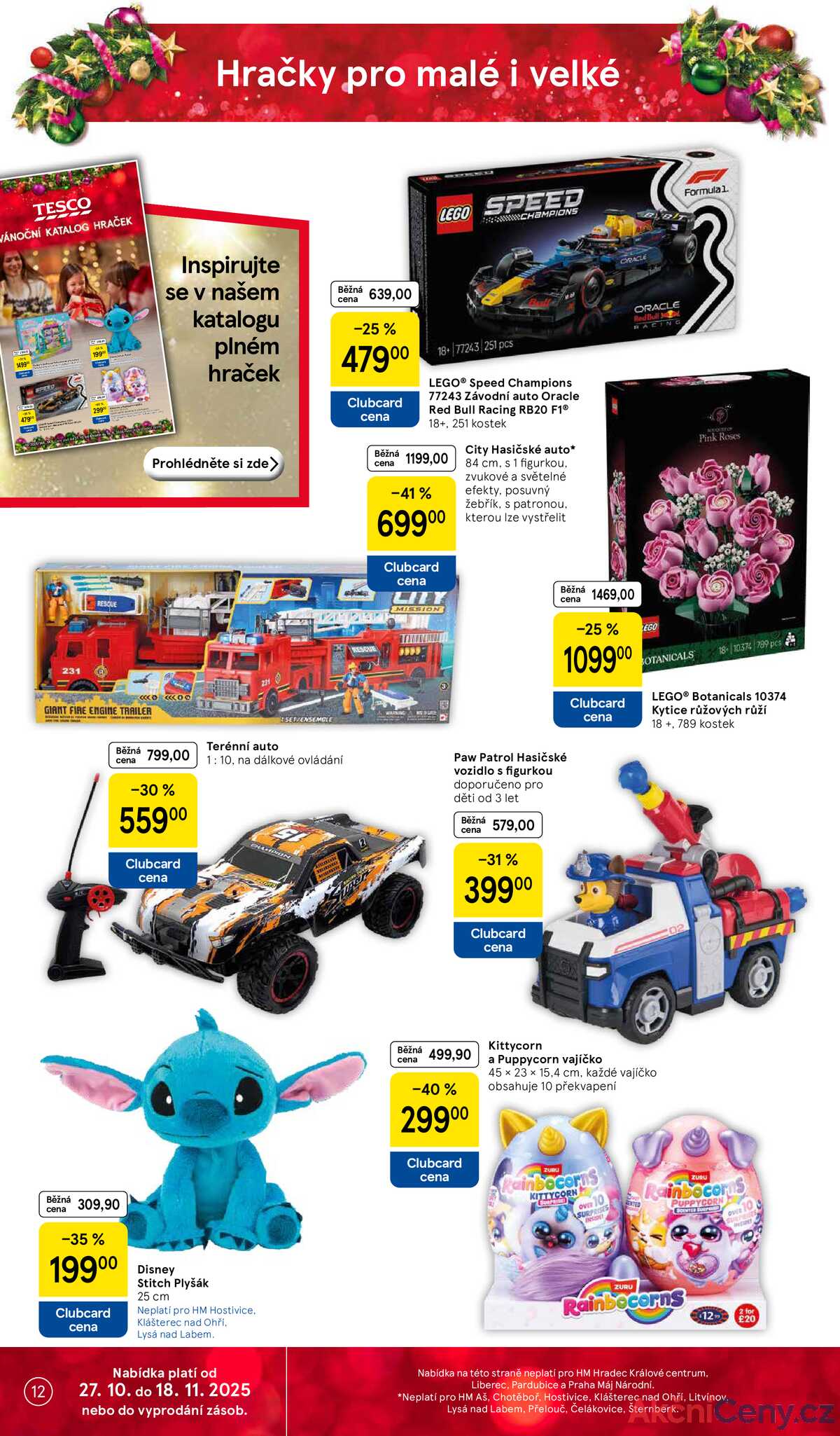 Tesco malé hypermarkety od 29.10. do 4.11.2025 strana 12