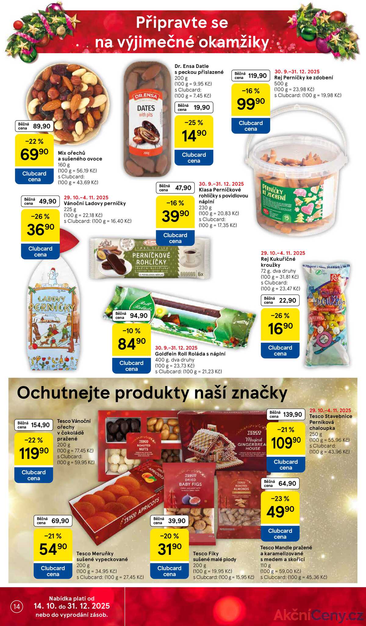 Tesco malé hypermarkety od 29.10. do 4.11.2025 strana 14