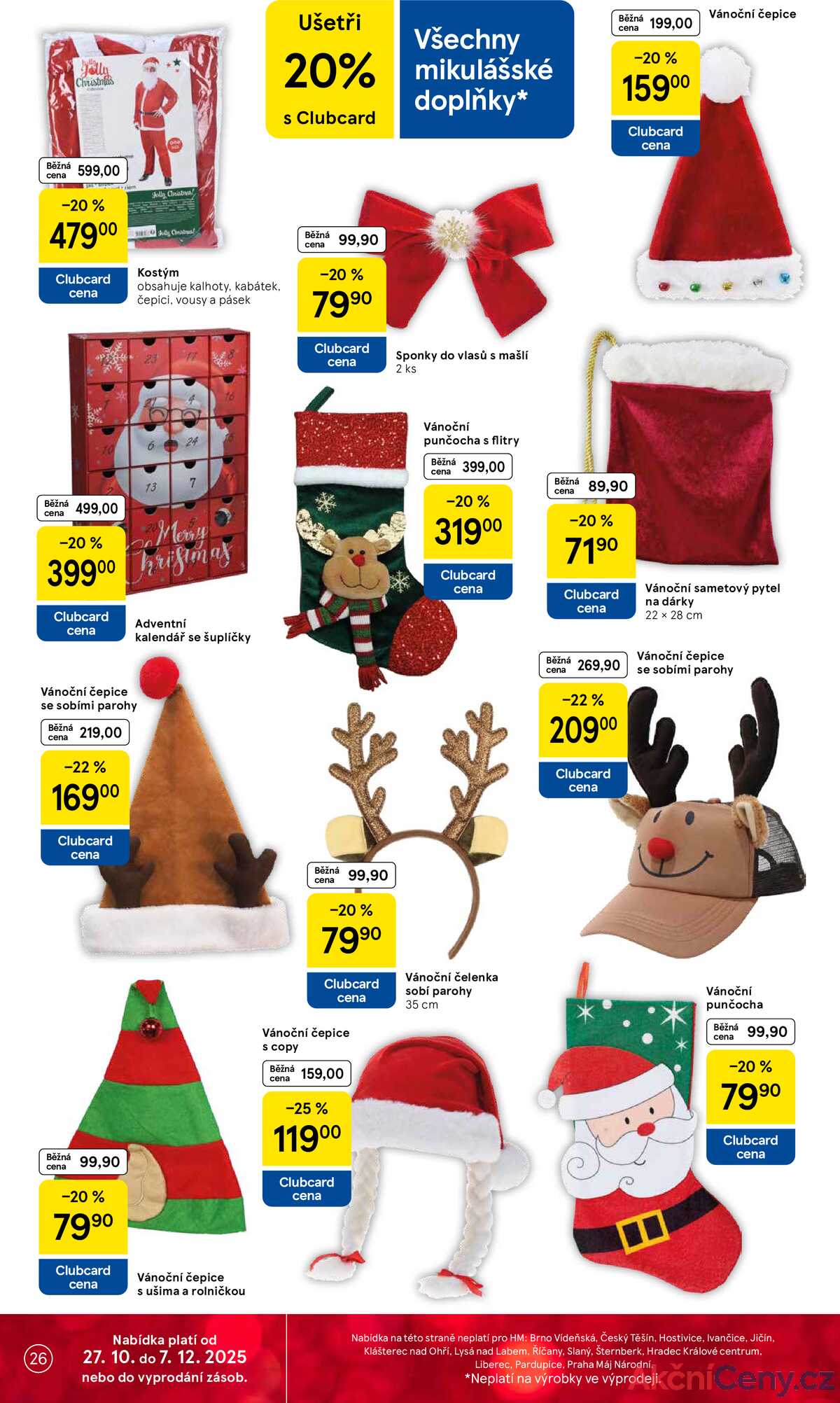 Tesco malé hypermarkety od 29.10. do 4.11.2025 strana 26