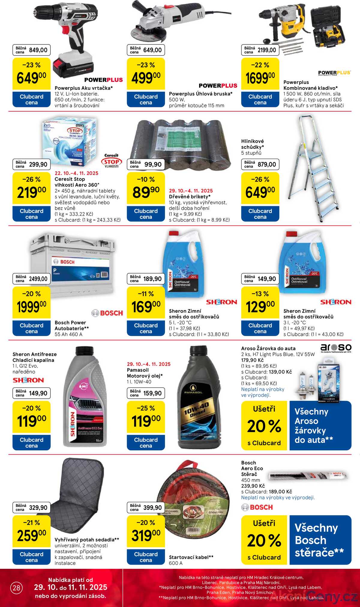 Tesco malé hypermarkety od 29.10. do 4.11.2025 strana 28