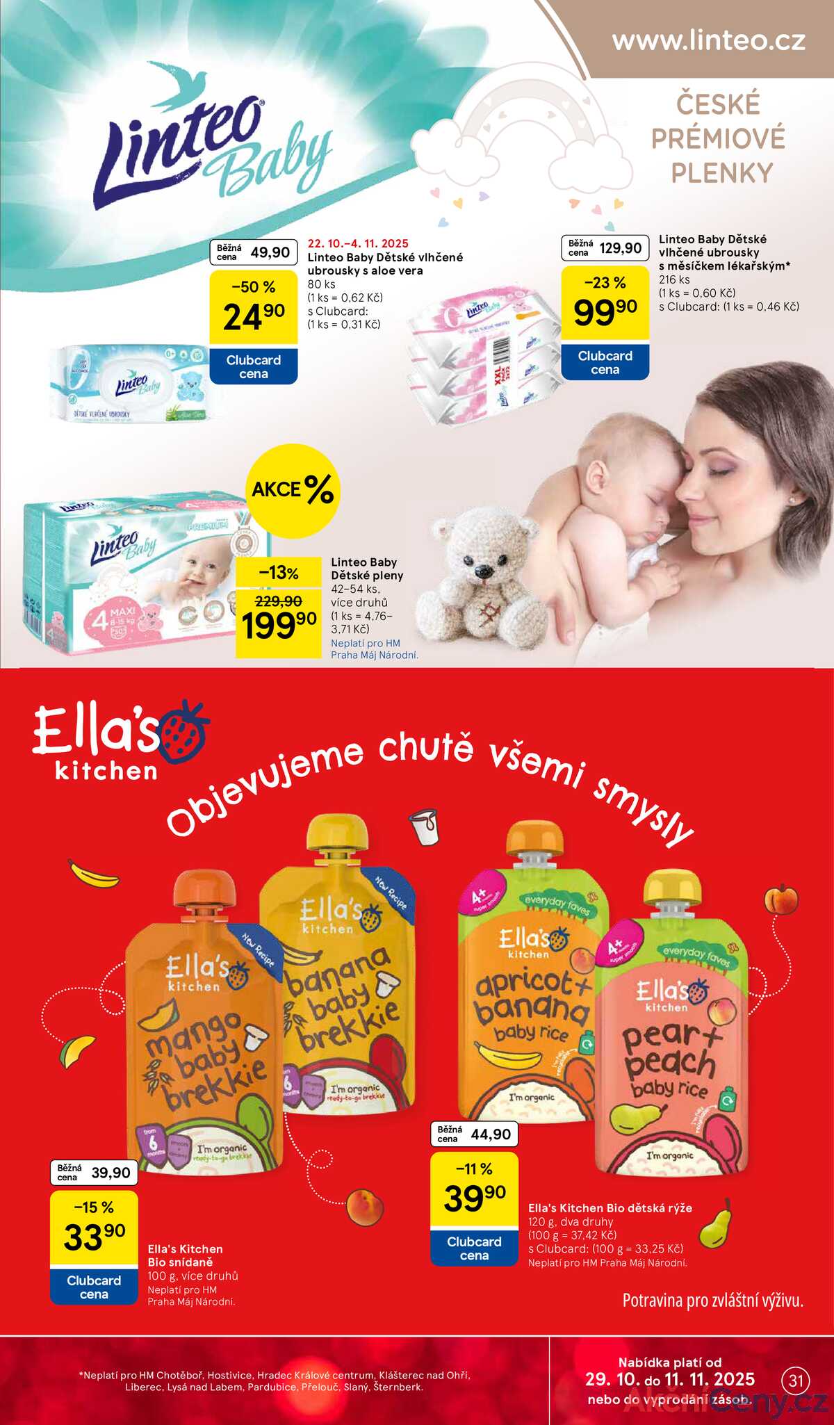 Tesco malé hypermarkety od 29.10. do 4.11.2025 strana 31