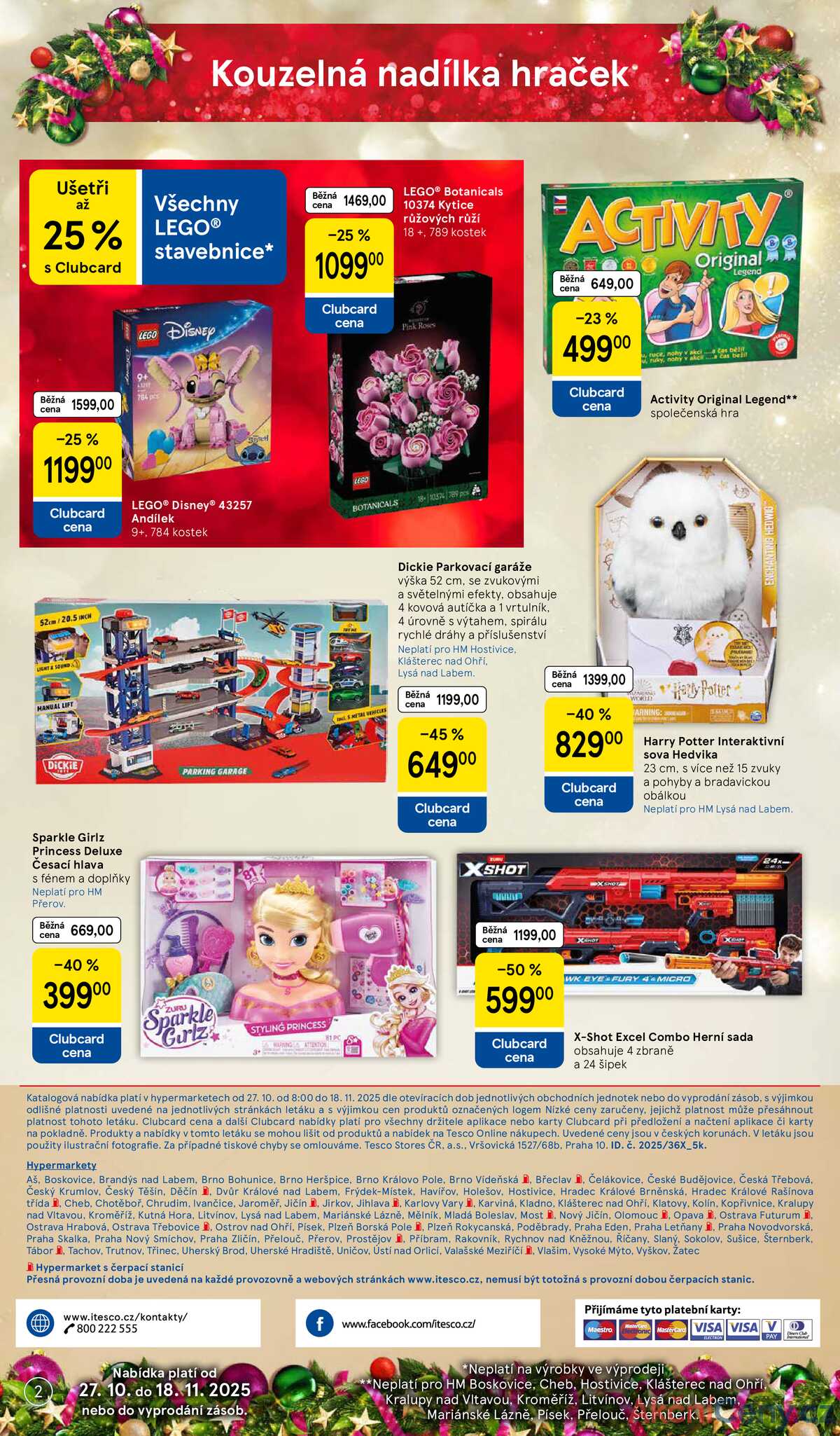 Tesco SPECIÁL velké hypermarkety  od 27.10. do 17.11.2025 strana 2