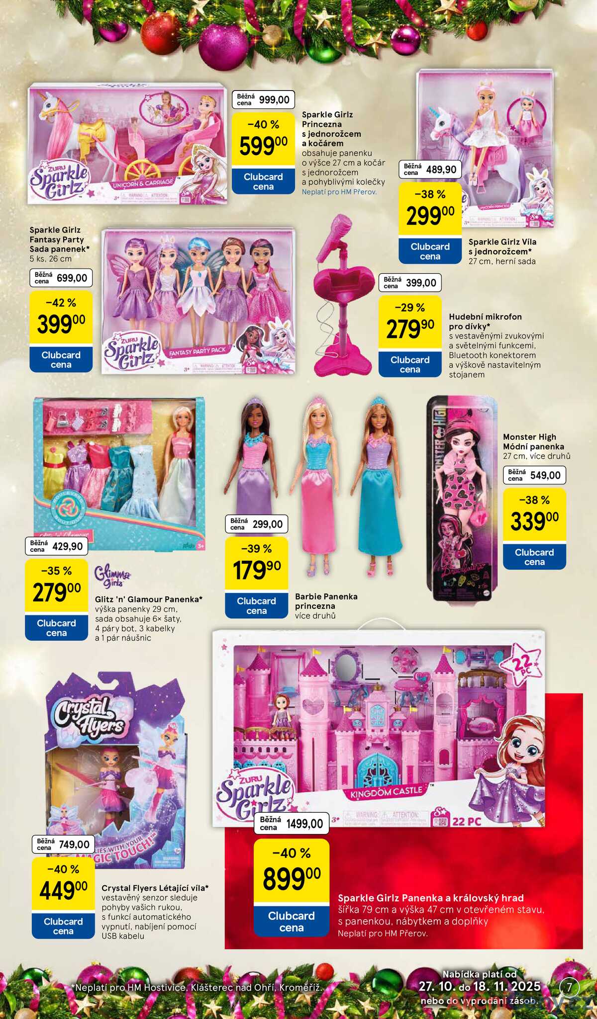 Tesco SPECIÁL velké hypermarkety  od 27.10. do 17.11.2025 strana 7