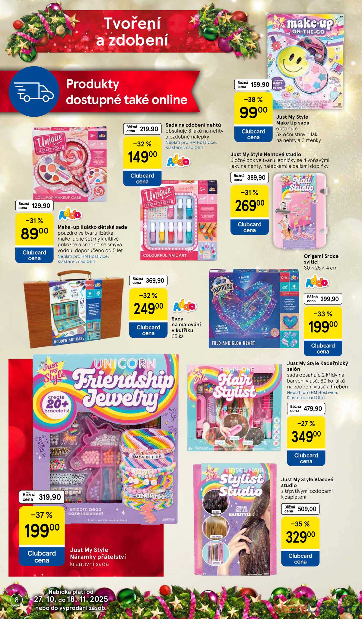 Tesco SPECIÁL velké hypermarkety  od 27.10. do 17.11.2025 strana 8